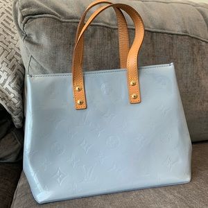 AUTHENTIC LOUIS VUITTON RARE VERNIS BLUE TOTE!